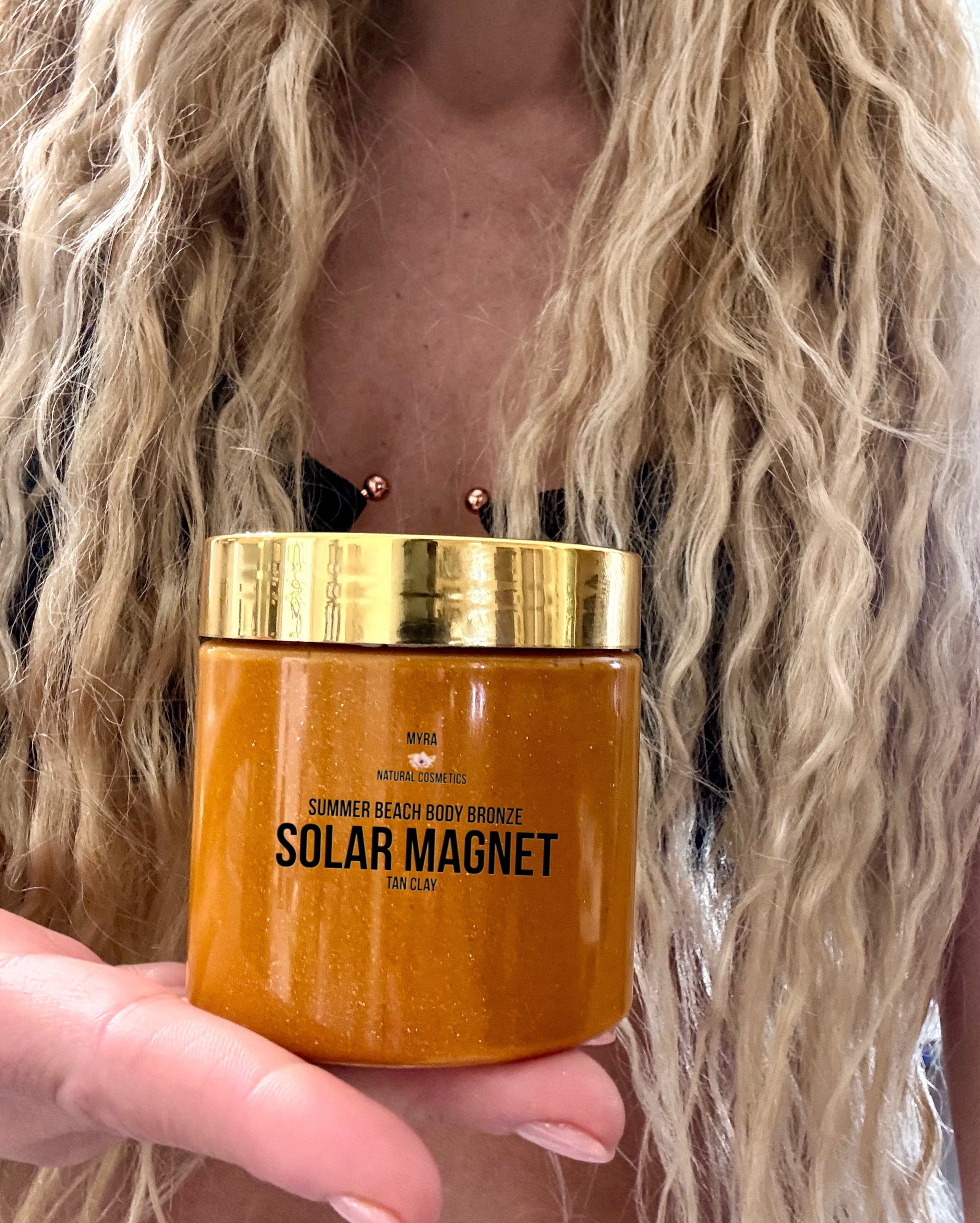 SOLAR MAGNET Tan Clay